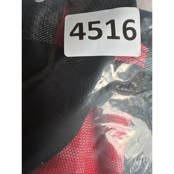 Thirty-One Retired Go To Tote CHECK MATE Red Black White Buffalo Plaid - Picture 8 of 8